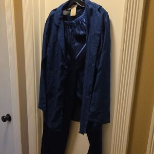 Secret Treasures Deep Blue Blazer Set
